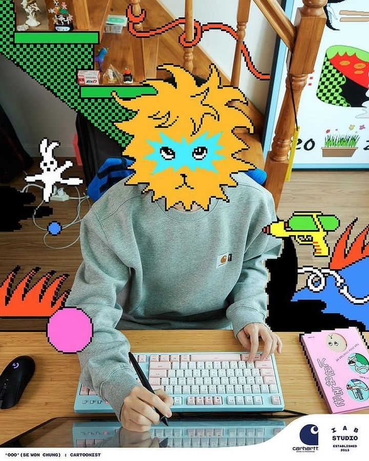 빈지노-아이앱-스튜디오-칼하트-WIP-협업-캠페인