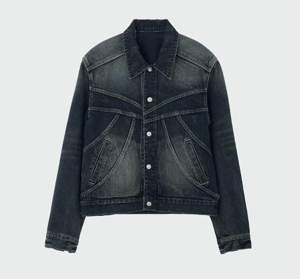 엘무드 데님자켓