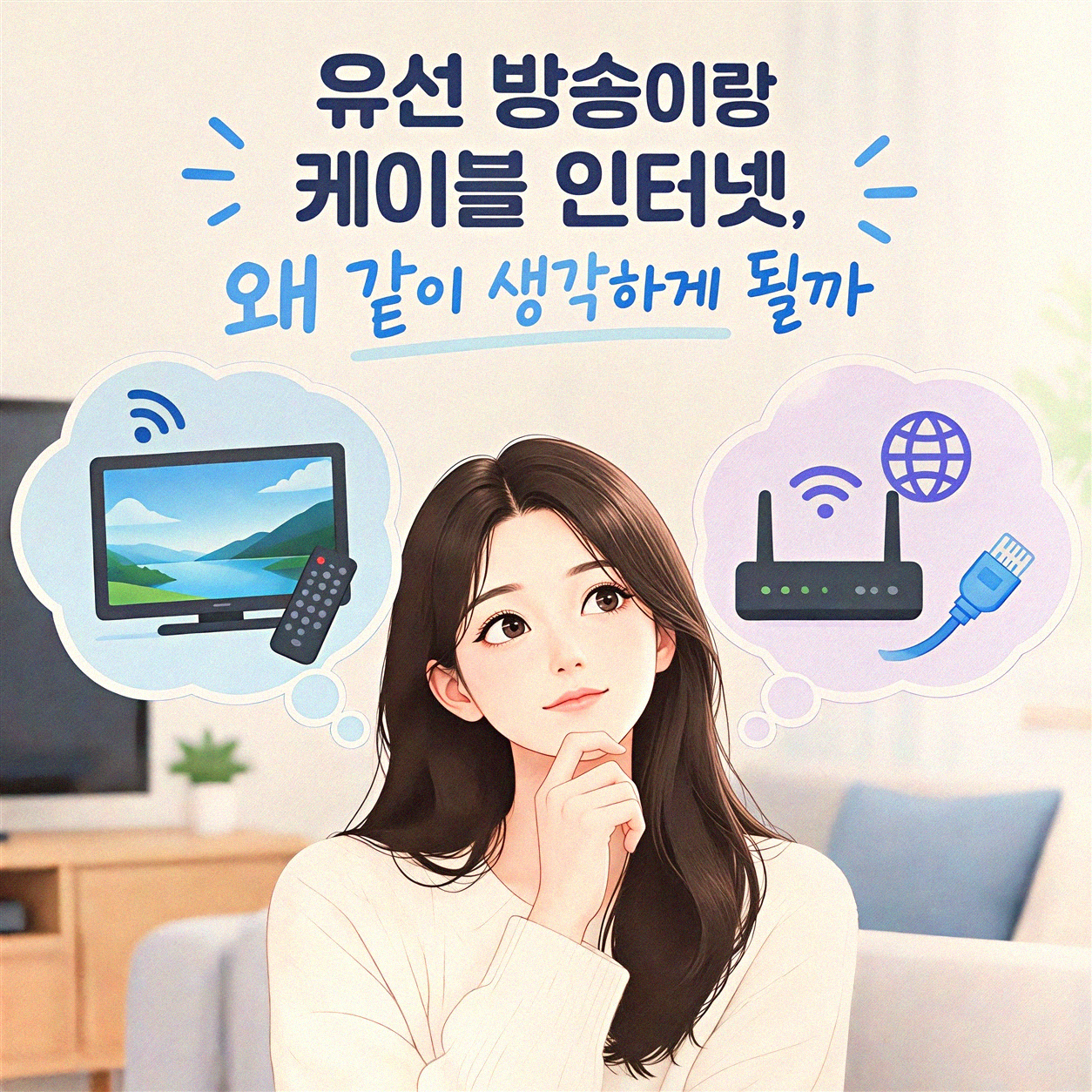 유선 방송 가입 어떻게 해야 할까 케이블 인터넷 설치 문의