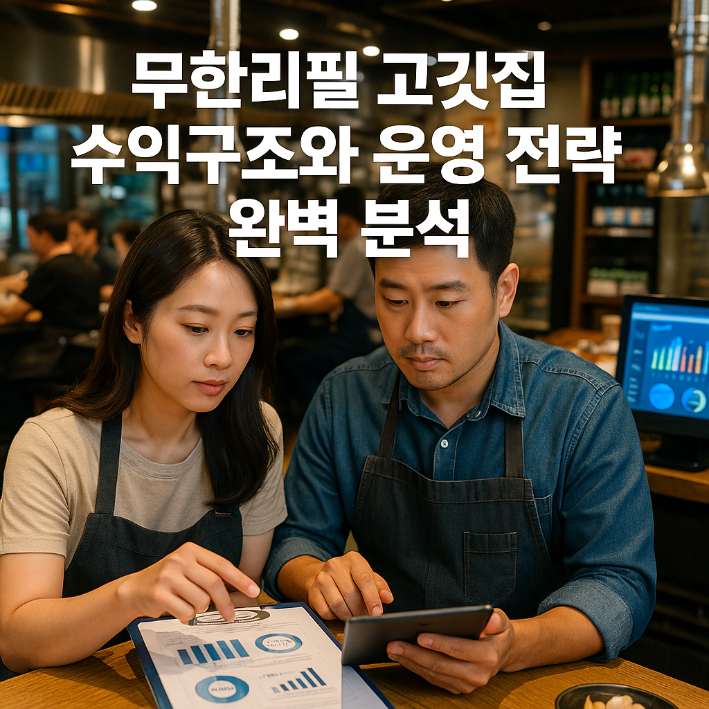 무한리필 고깃집 수익구조와 운영 전략 완벽 분석
