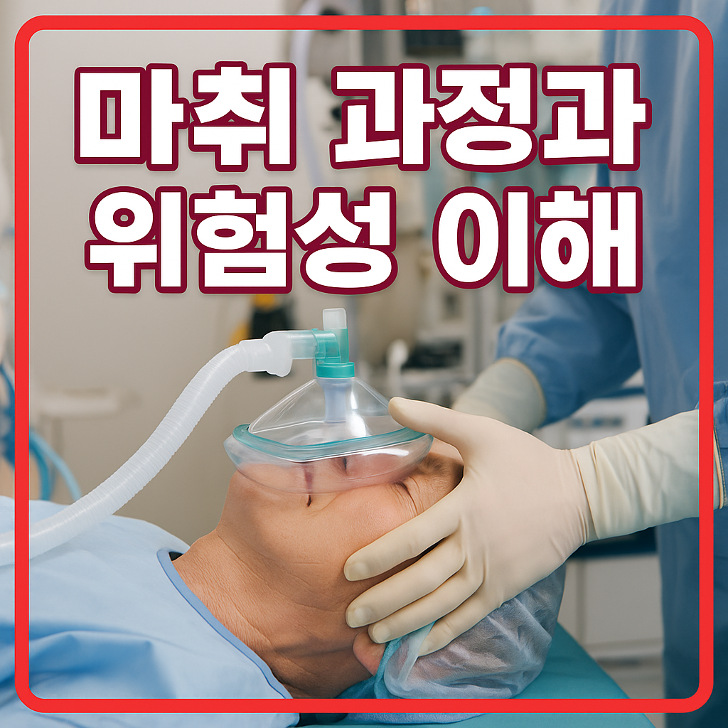마취 과정과 위험성 이해
