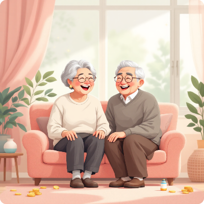 65세 이상 노인 건강지원금 이미지