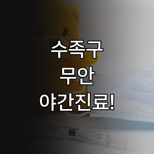 수족구병 증상별 대처법과 무안 지역 ..