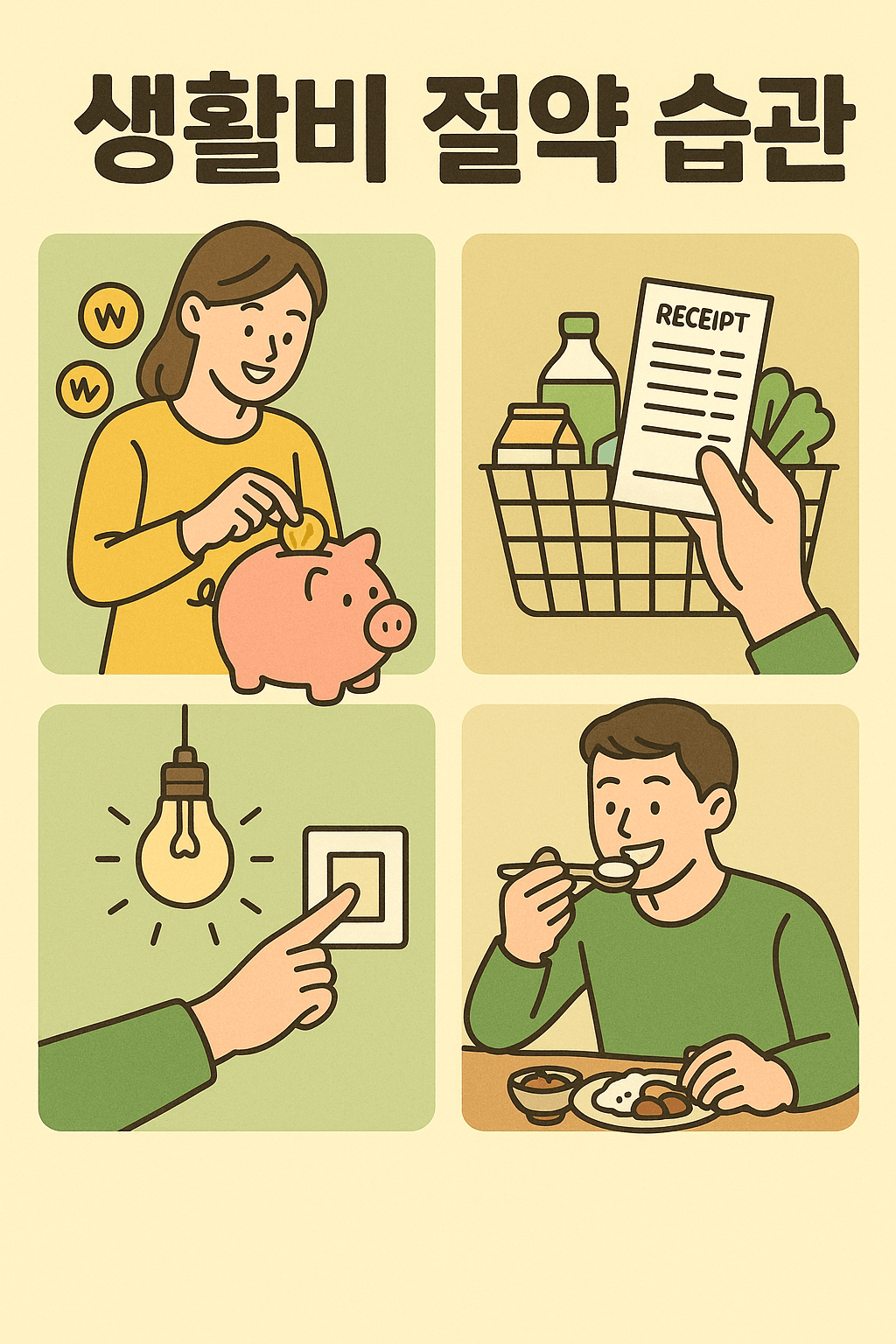생활비 절약 습관