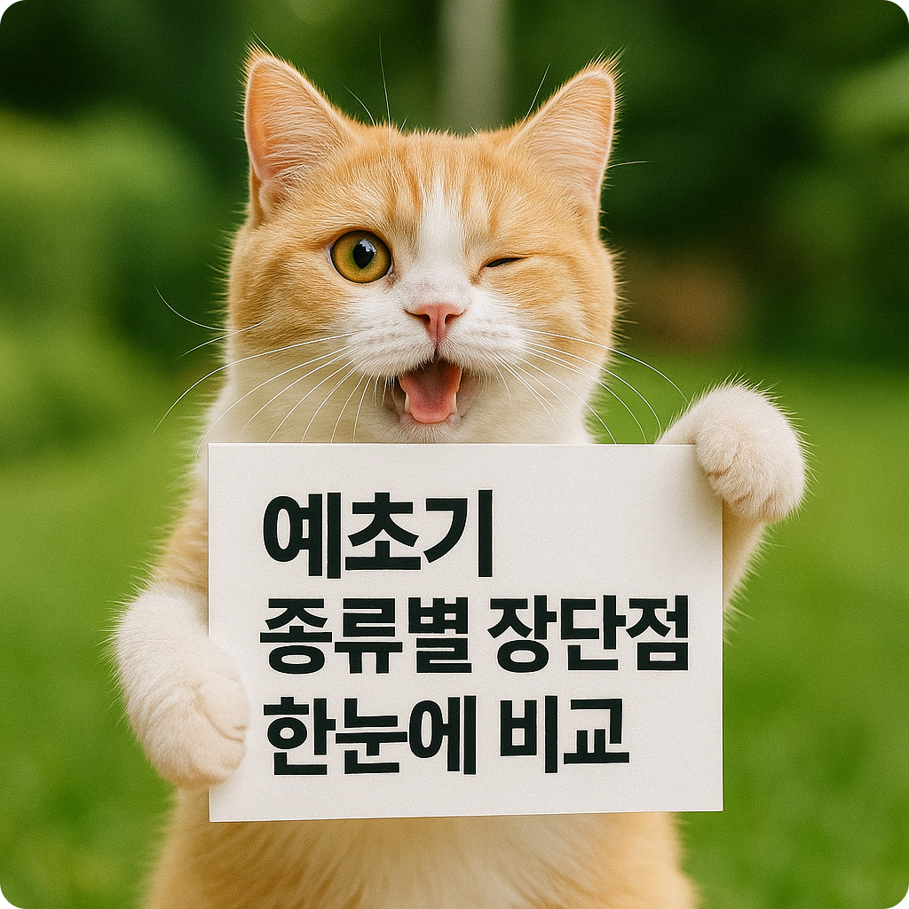 예초기 종류별 장단점 한눈에 비교