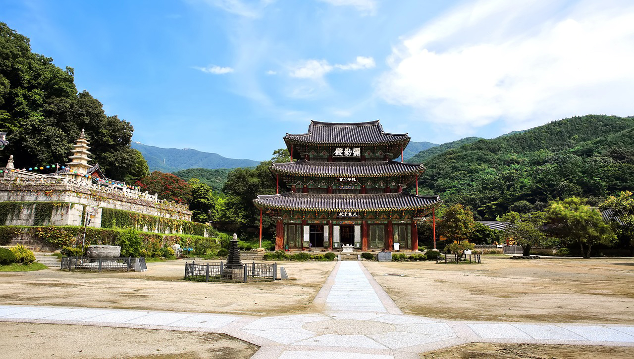 금산사 사진