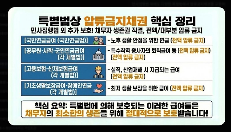 생계비통장 압류보호 한도 250만원 [2026년 상향] 변경 내용 및 적용 시기 안내