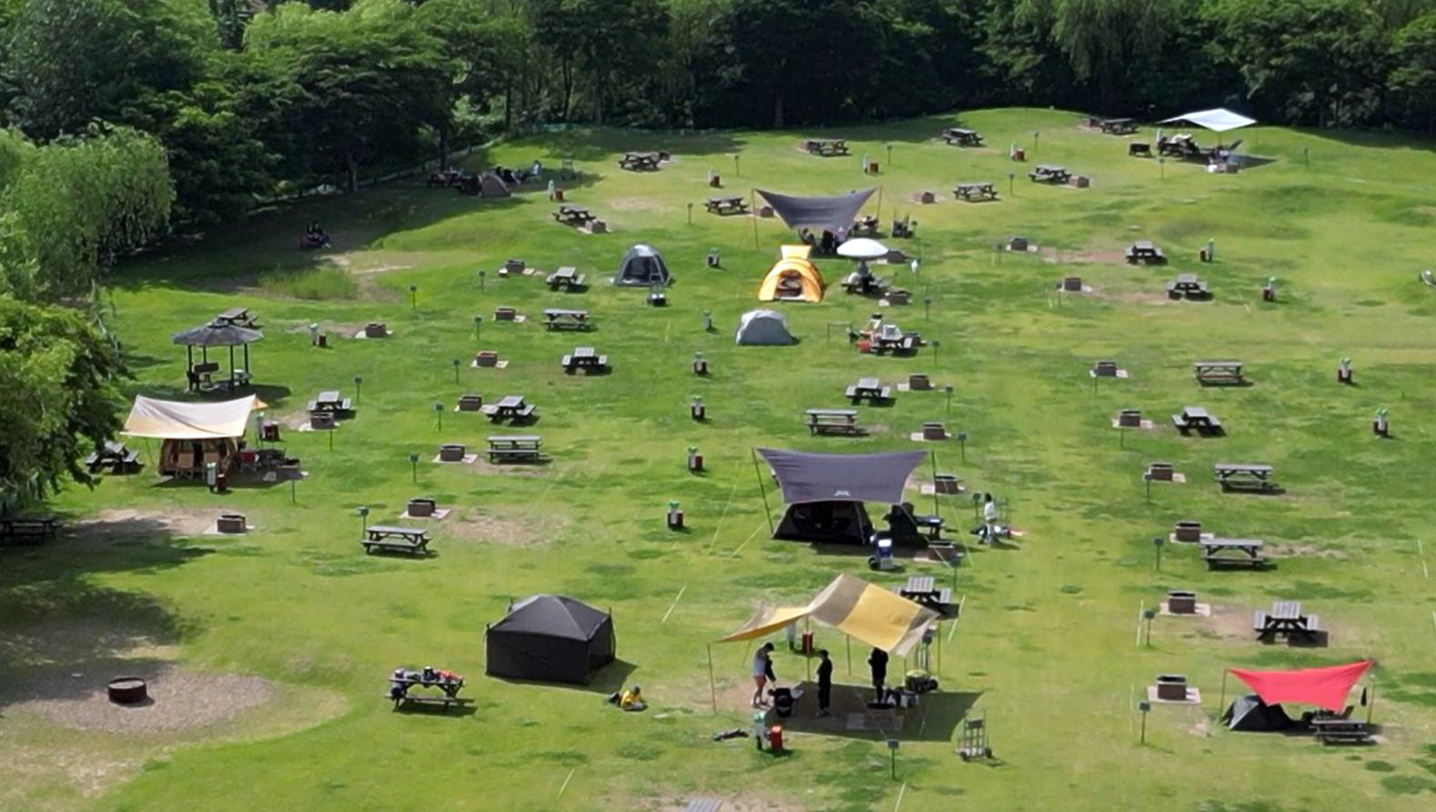 노을캠핑장 예약