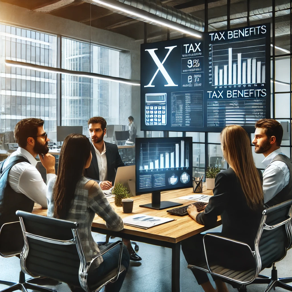 연말정산 중소기업 취업자 소득세 감면 관련 그림