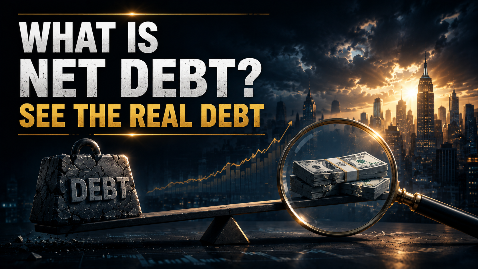 What is net debt and how cash reveals a company's true debt burden