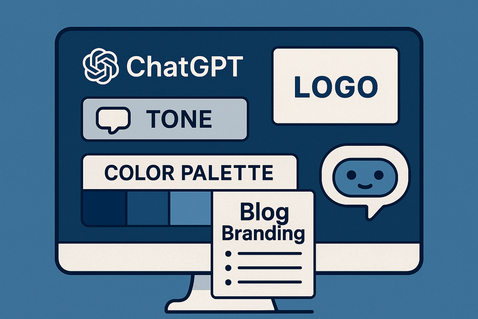🎨 AI 기반 블로그 브랜딩 전략 세우기
(콘텐츠 톤·컬러·로고를 통합 관리하는 스마트 브랜딩 루틴)