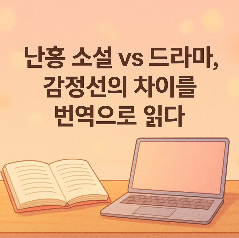 난홍 소설 vs 드라마: 번역으로 드러나는 감정선의 진짜 가치