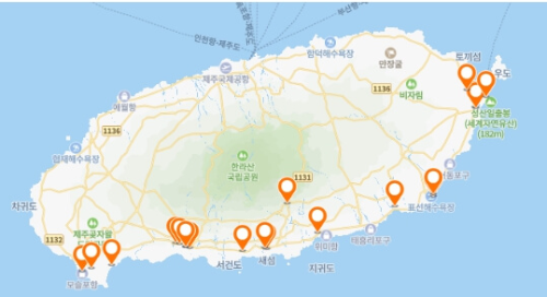 제주 서귀포 맛집 위치