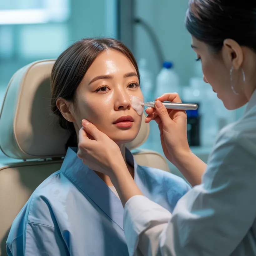 얼굴 비립종 원인 치료법 이미지