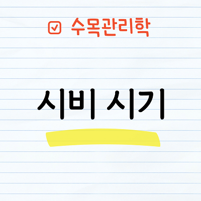 시비 시기