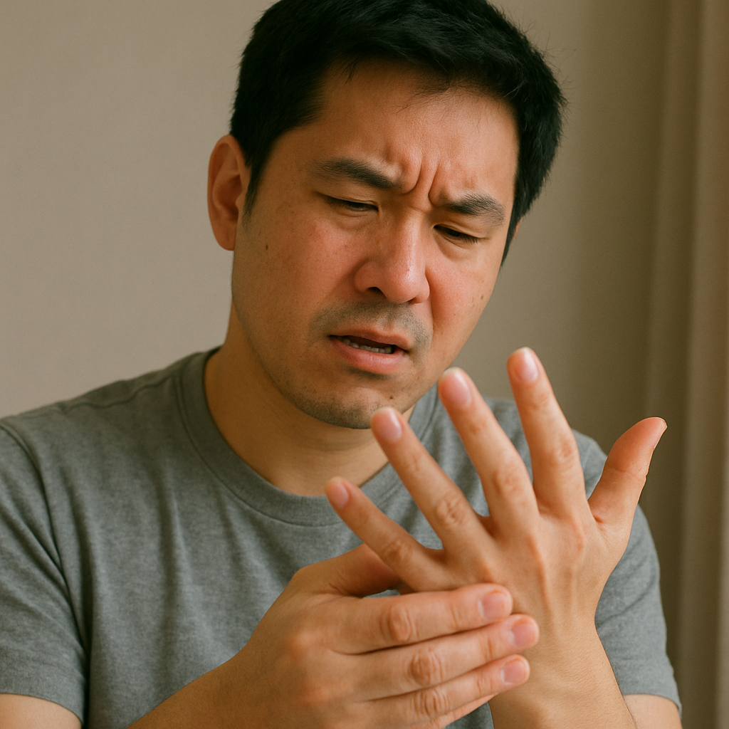 손가락 저림 증상이 계속될 때 확인할 질환과 치료법