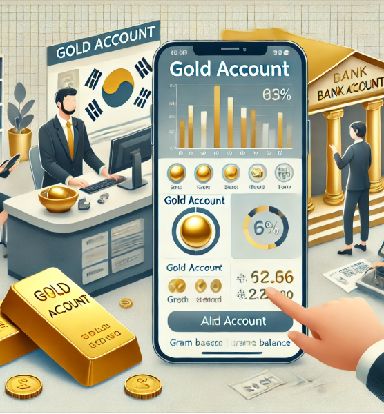 금통장 개설절차