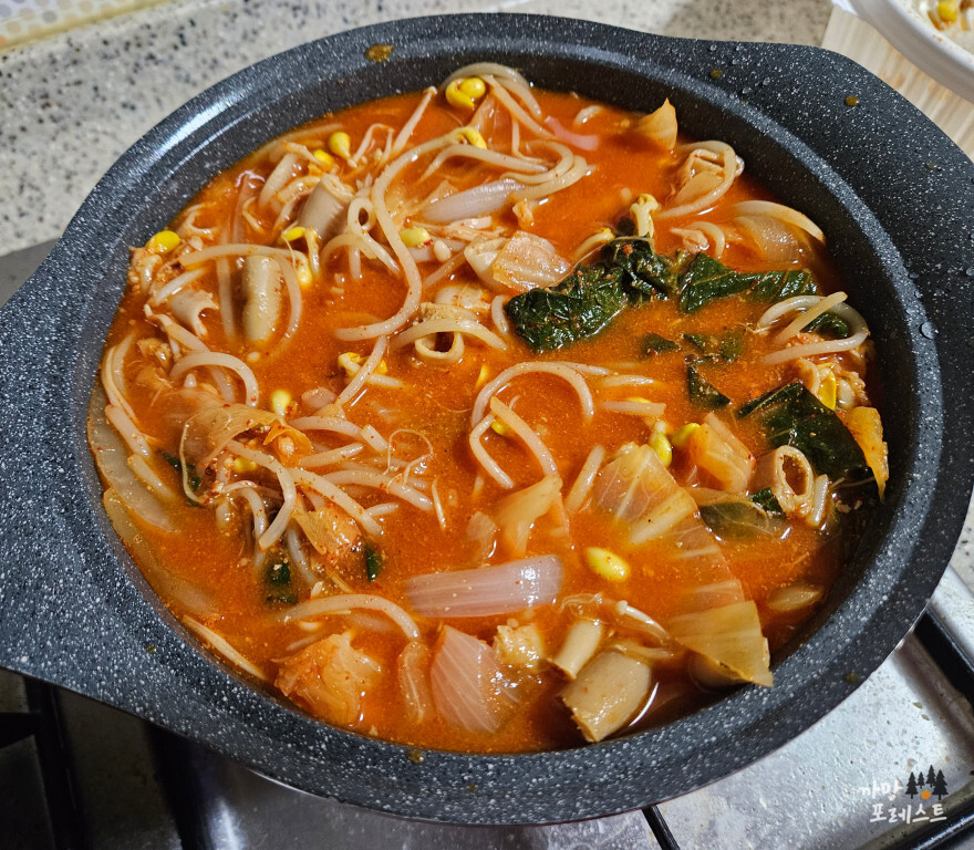 봉담 실비식당 곱창전골