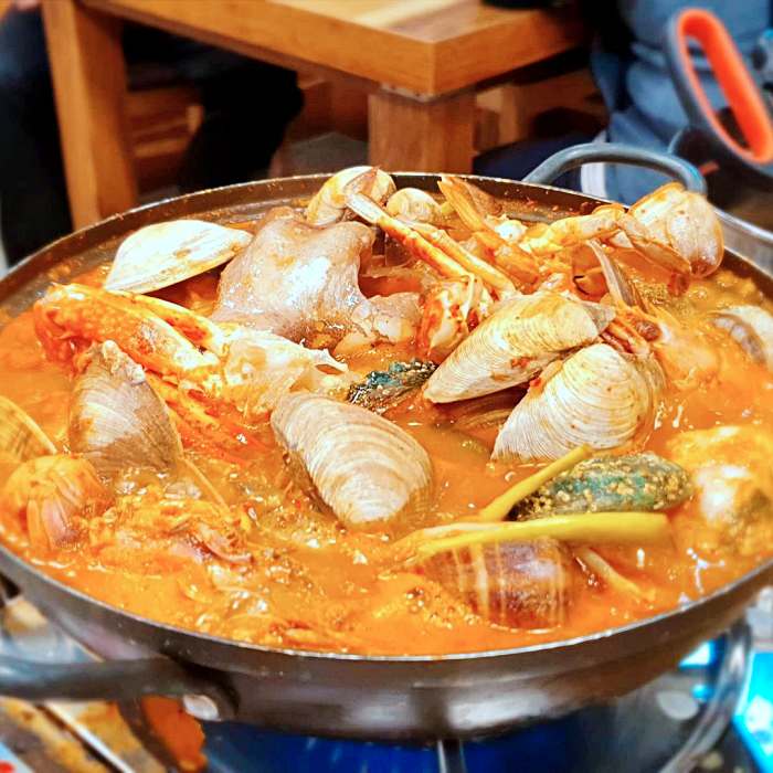 강동 둔촌동 맛집 해물탕