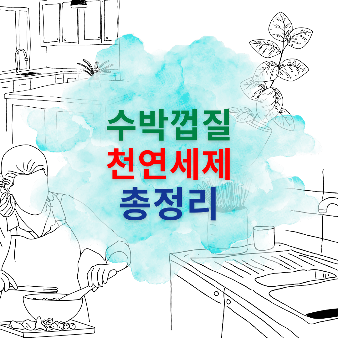 수박껍질 천연세제 총정리 글
