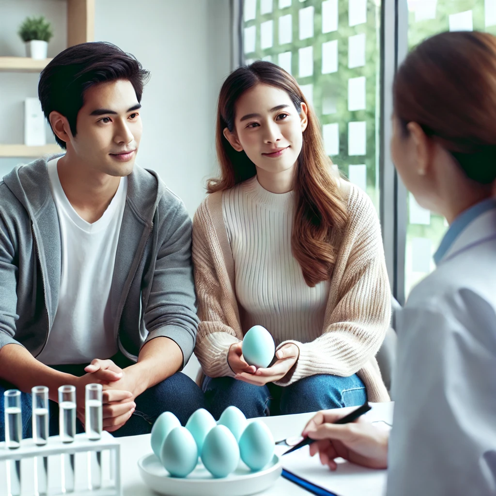 냉동난자 사용 및 체외수정 시술 상담