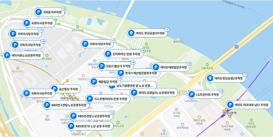 2023 여의도 벚꽃축제 일정 및 코스, 대중교통 추천