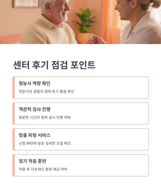 파주 센터 선택 시 후기 점검 사항