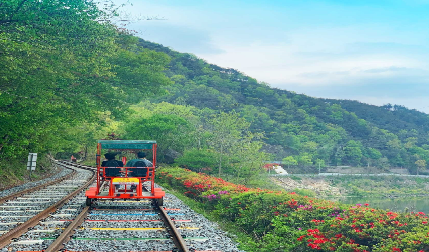 섬진강 레일바이크