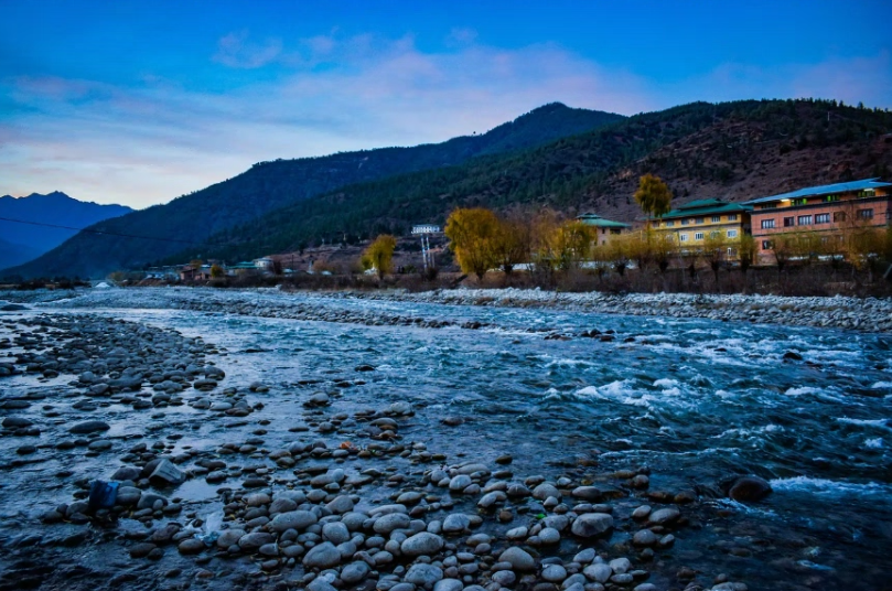 부탄 파로 계곡