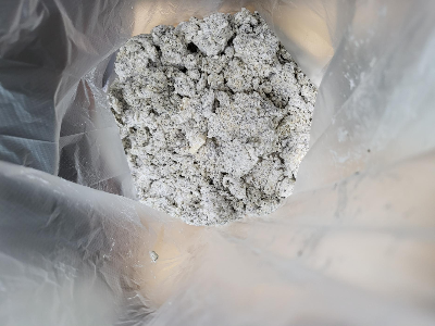 스콘 만들기 4단계: 왠만큼 섞인 반죽 따로 빼주기