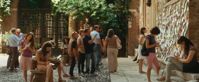 여기가 바로 줄리엣의 발코니 (영화 '레터스 투 줄리엣')