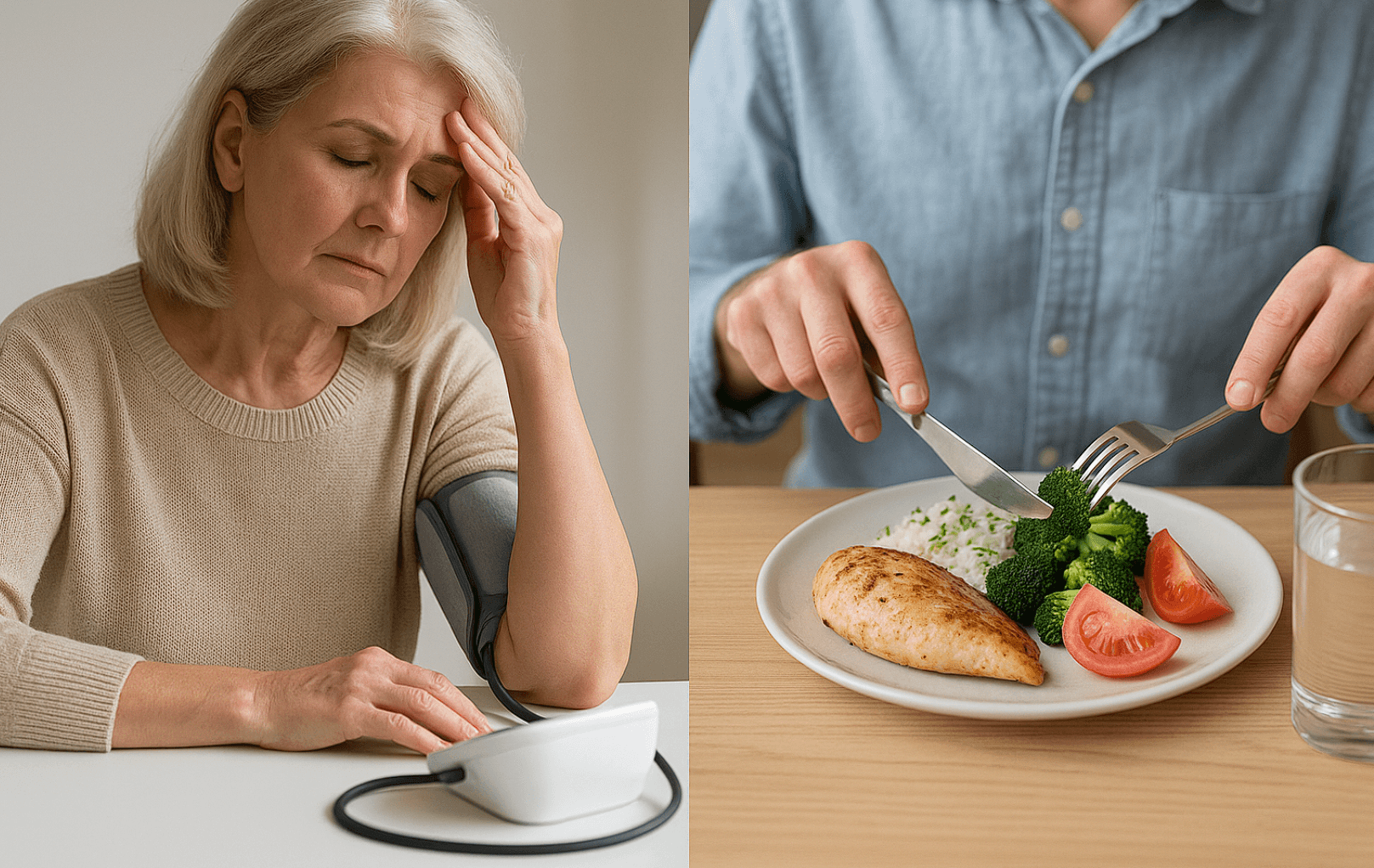 혈압을 낮추는 식사 관련 사진