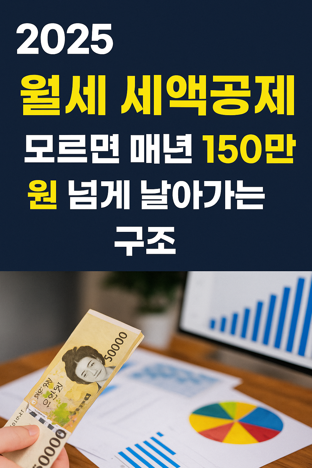 2025 월세 세액공제로 매년 150만 원 환급 구조를 안내
