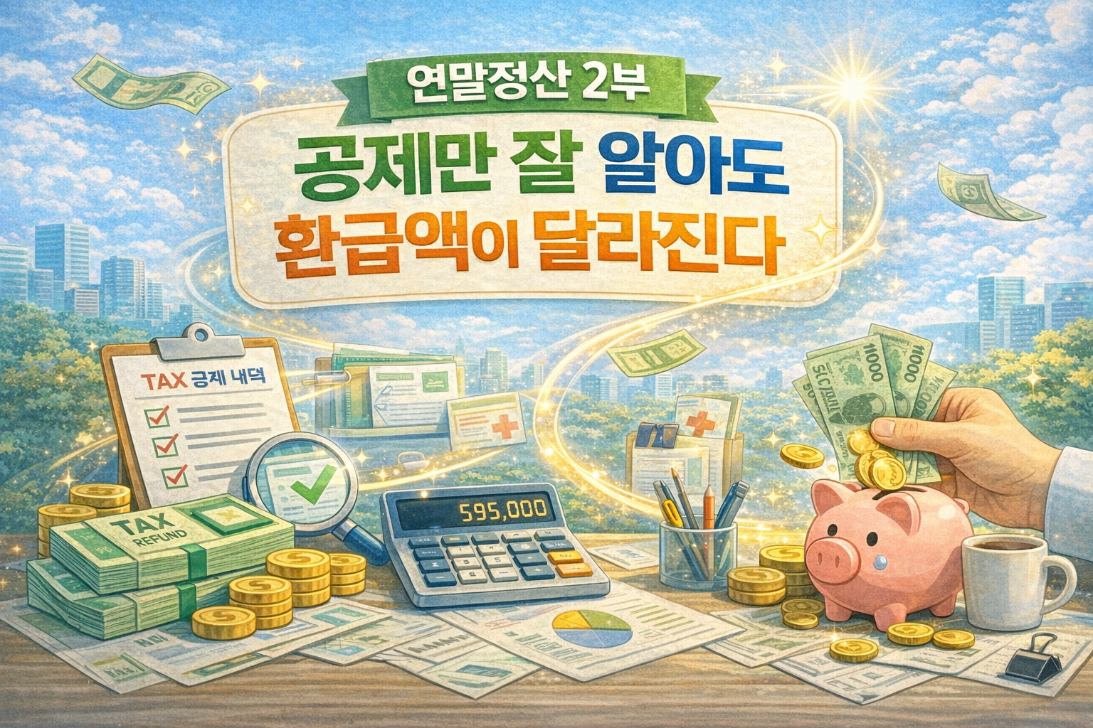 공제만 알아도 환급액이 달라진다