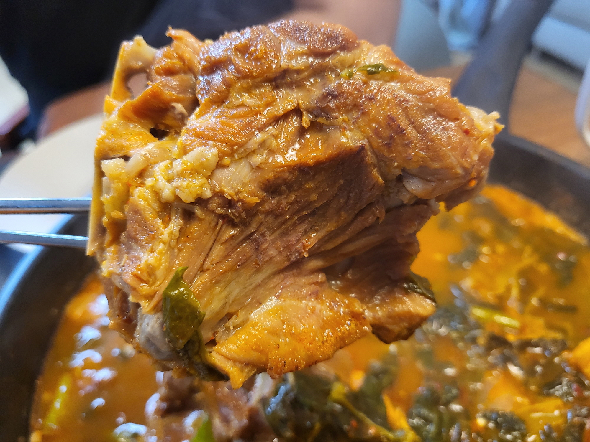 삼미뼈감자탕 - 고기1