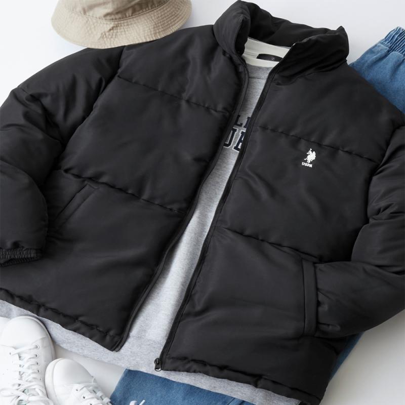 폴로 경량 패딩 에코 다운 재킷 남여공용 US POLO ASSN