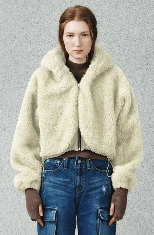 제이청 퍼 자켓