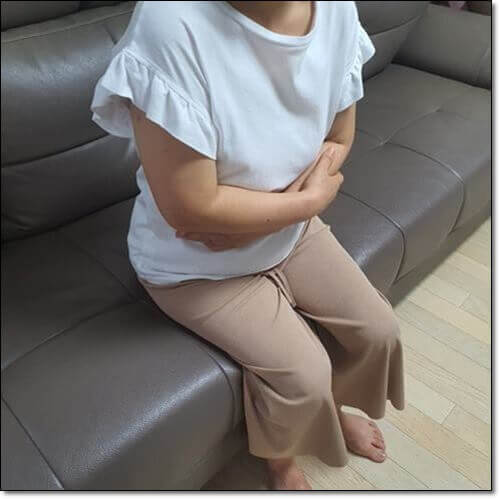 소화기 장애 여성