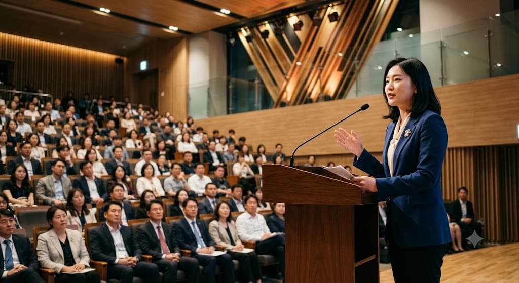 김보미 강진군 청년의원 이재명 대통령 팔로우 민주당 전당대회 86세대 직격 파장