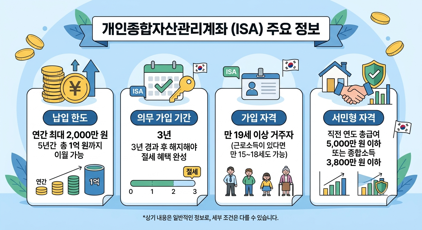 2026isa 장점 단점