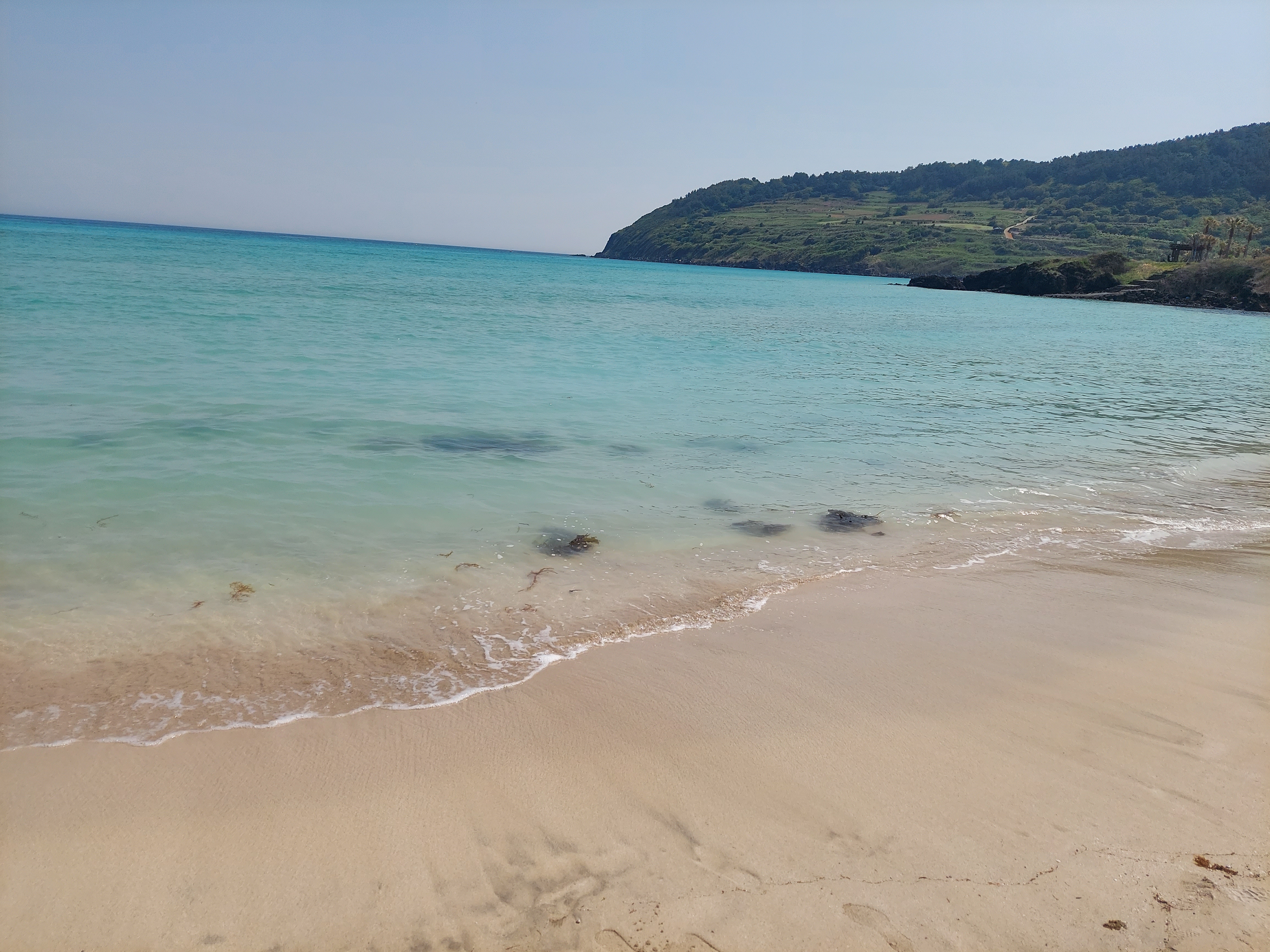 함덕해수욕장 바닷가