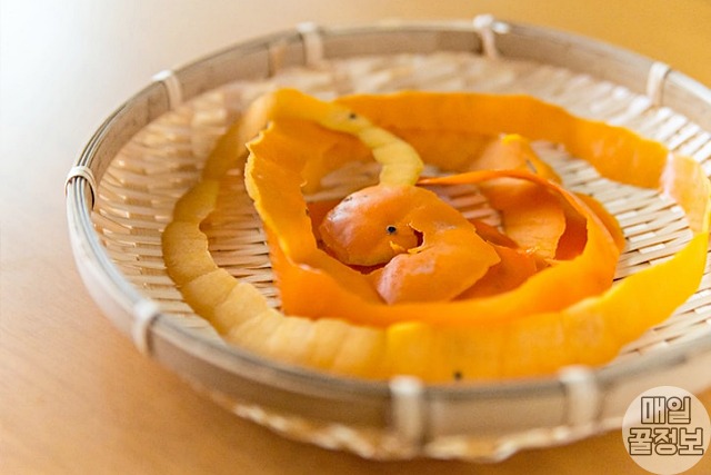 감 자르는법,감 씨빼기,팁줌