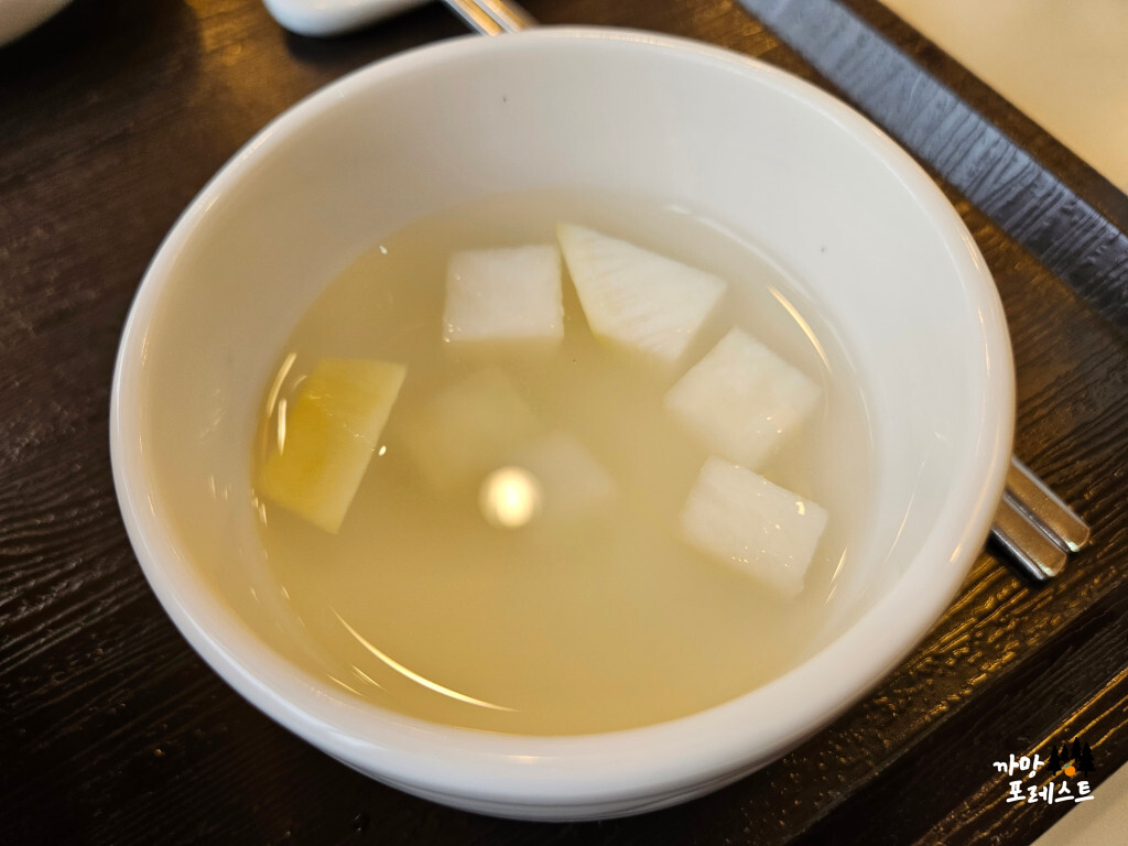 어허랑죽 동치미국물