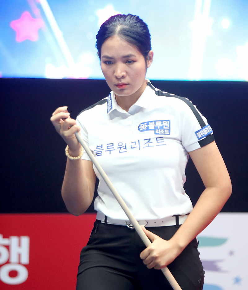 LPBA투어 스롱 피아비 당구선수 - 월드챔피언십 32강 조별 리그전 1일차 1패