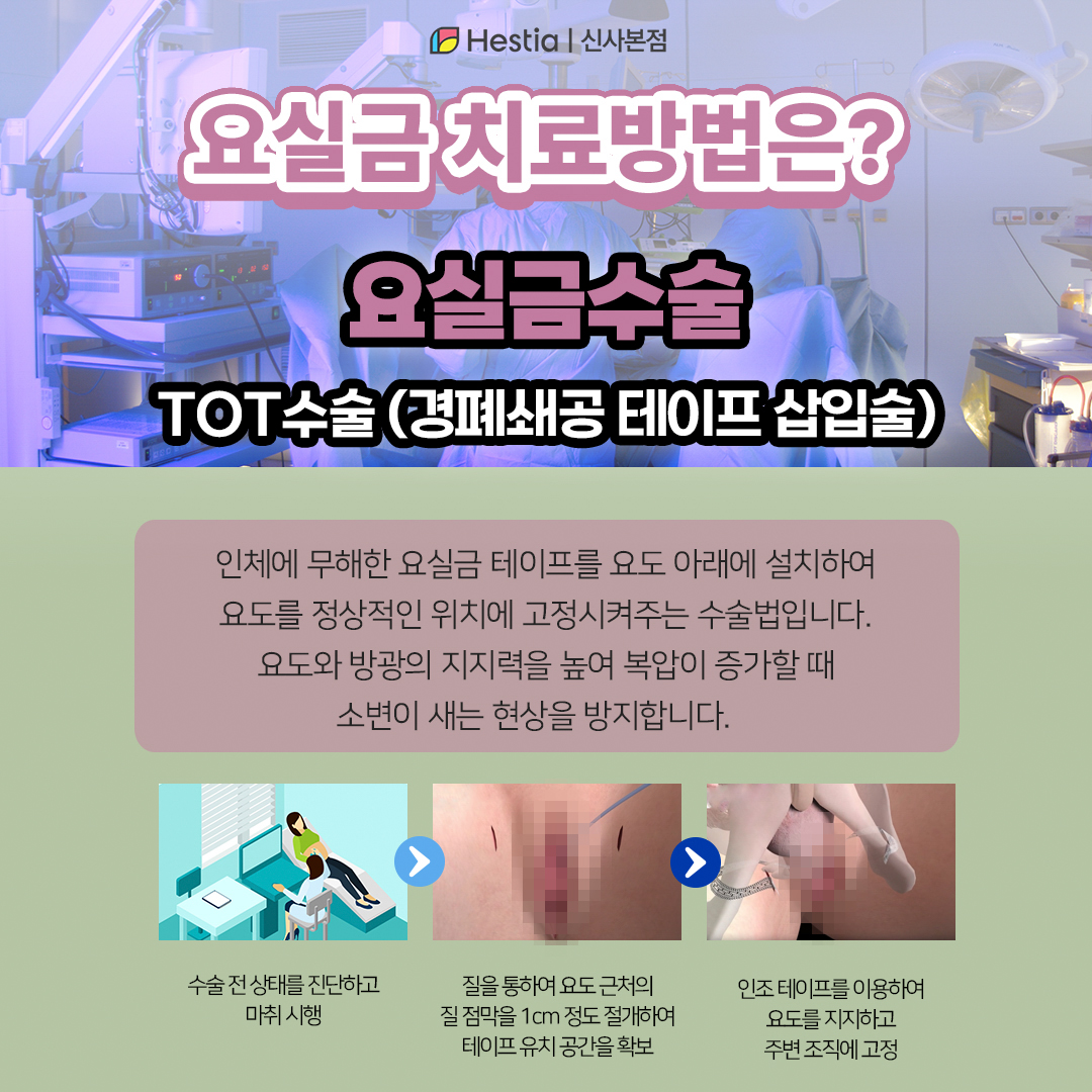 요실금수술이란?