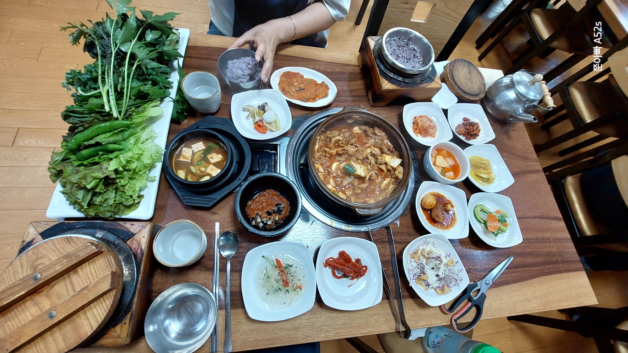 원내동 쌈밥 제주유기농쌈밥촌 점심특선 돌솥밥 2인분상 24000원