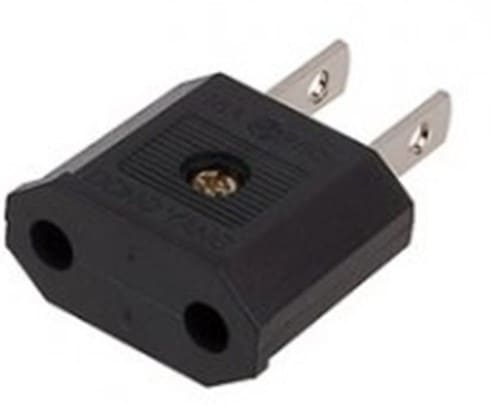 110v용 전기 변환 어댑터의 사진