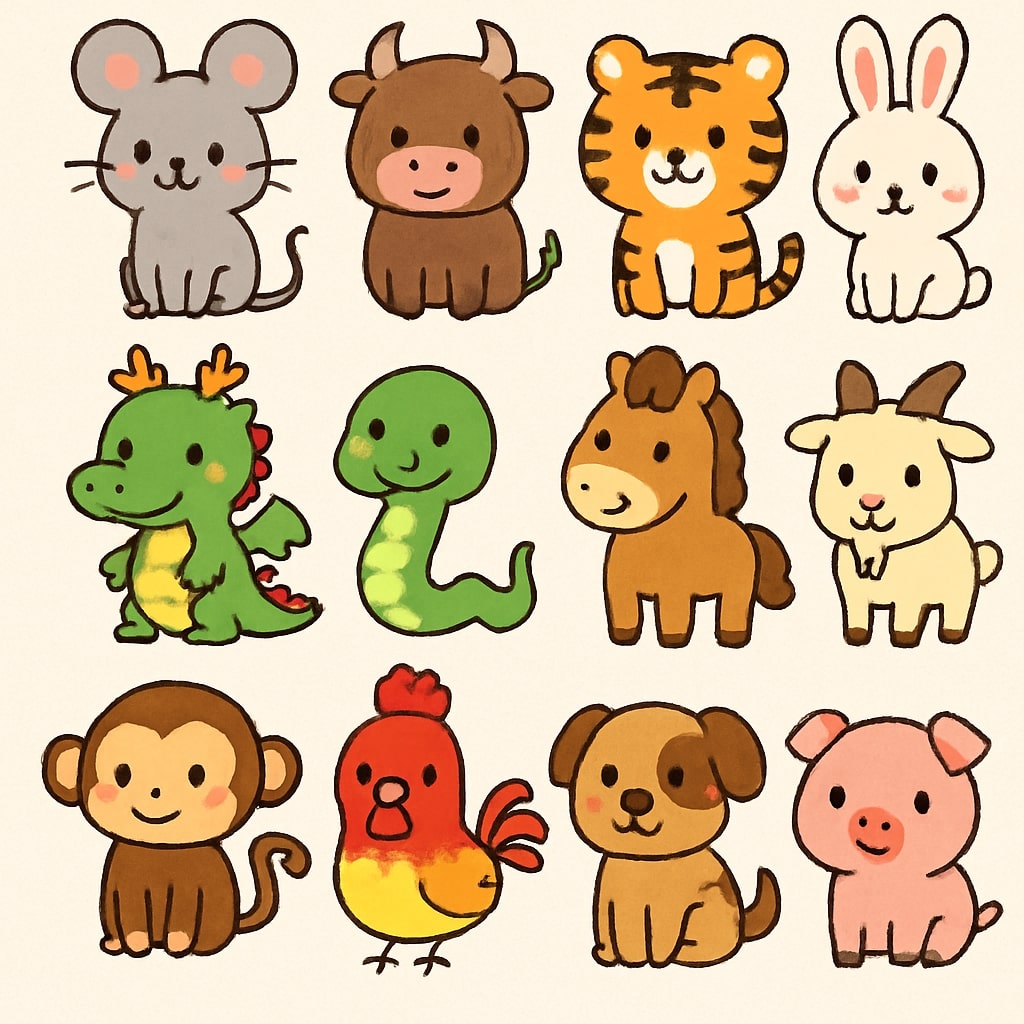 2025년 8월 8일 띠별 오늘의 운세 포스팅 썸네일