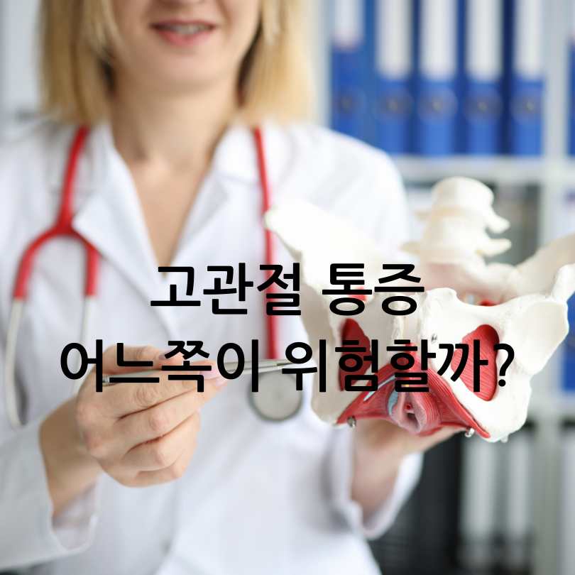 고관절통증 증상 관리법