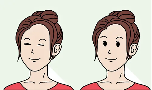 눈 깜빡이기 스트레칭법